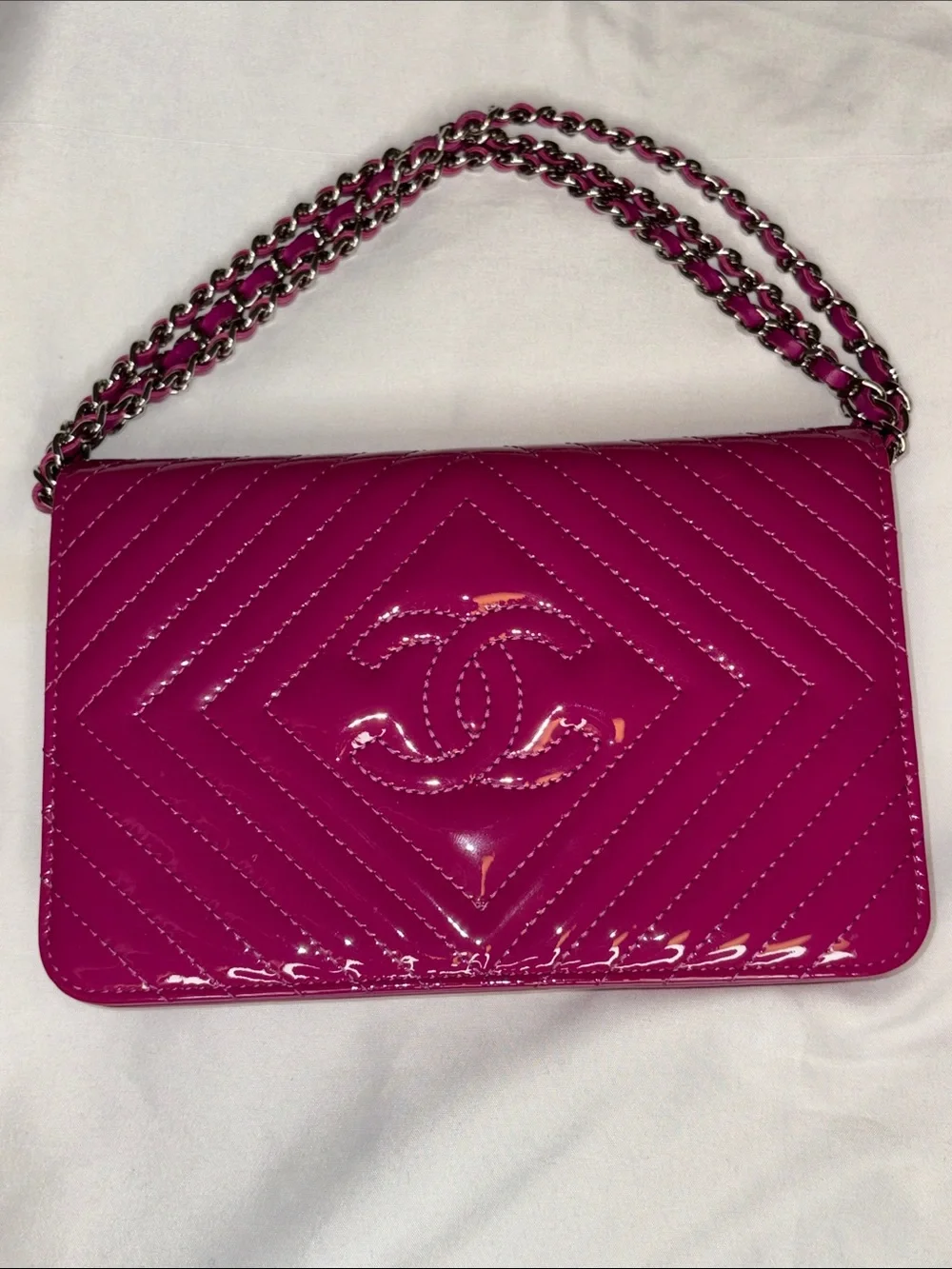 ULTRA-RARE Chanel pink 3-way Bag / WOC New zero signs of wear